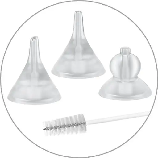 Аспиратор для носа электронный BabyOno с LCD-экраном и мелодиями зарядка Type-C (1470) - фото 6