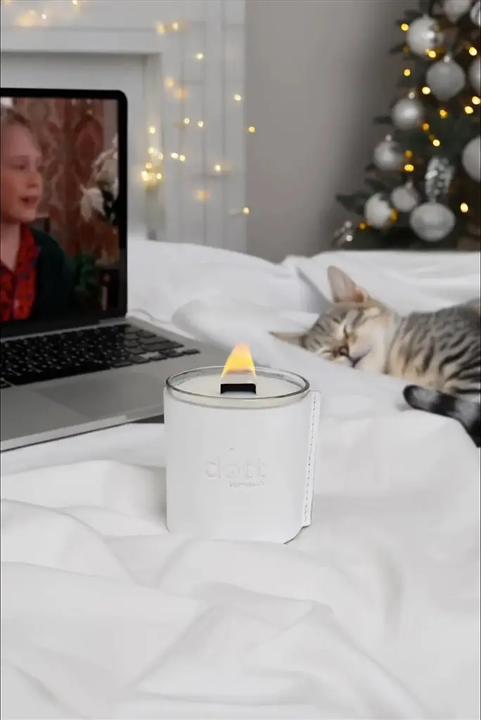 Парфумована соєва свічка Dott Home Pachouli Spirit 200 г - фото 2