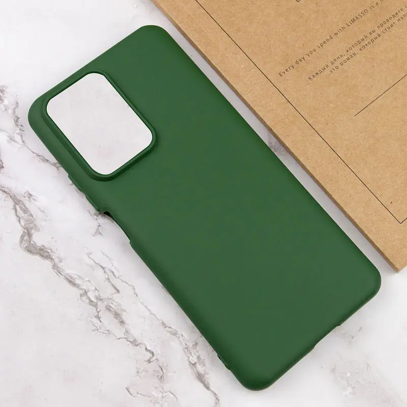 Чохол Silicone Cover Lakshmi (AAA) для Xiaomi 12T / 12T Pro Зелений / Cyprus Green - фото 3