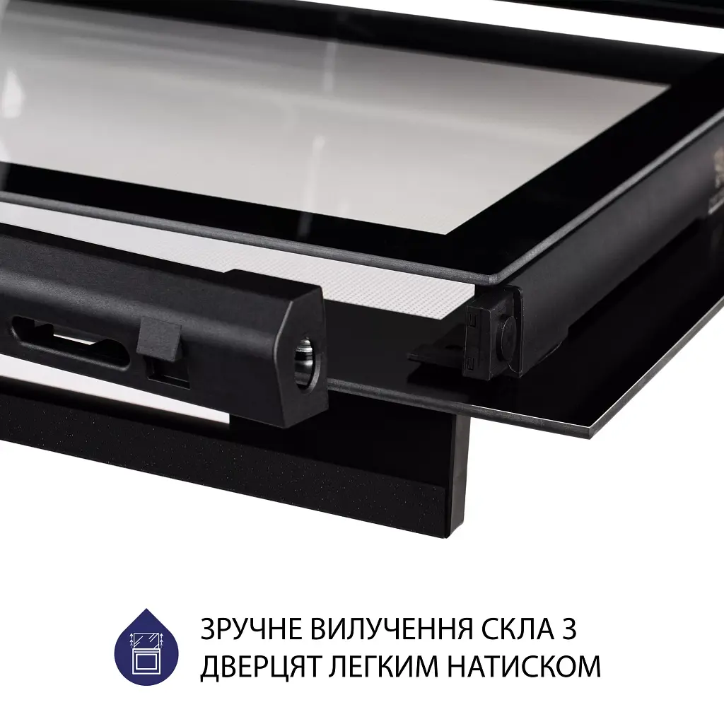 Духова шафа електрична Minola EOD 6804 Platinum Gray - фото 10
