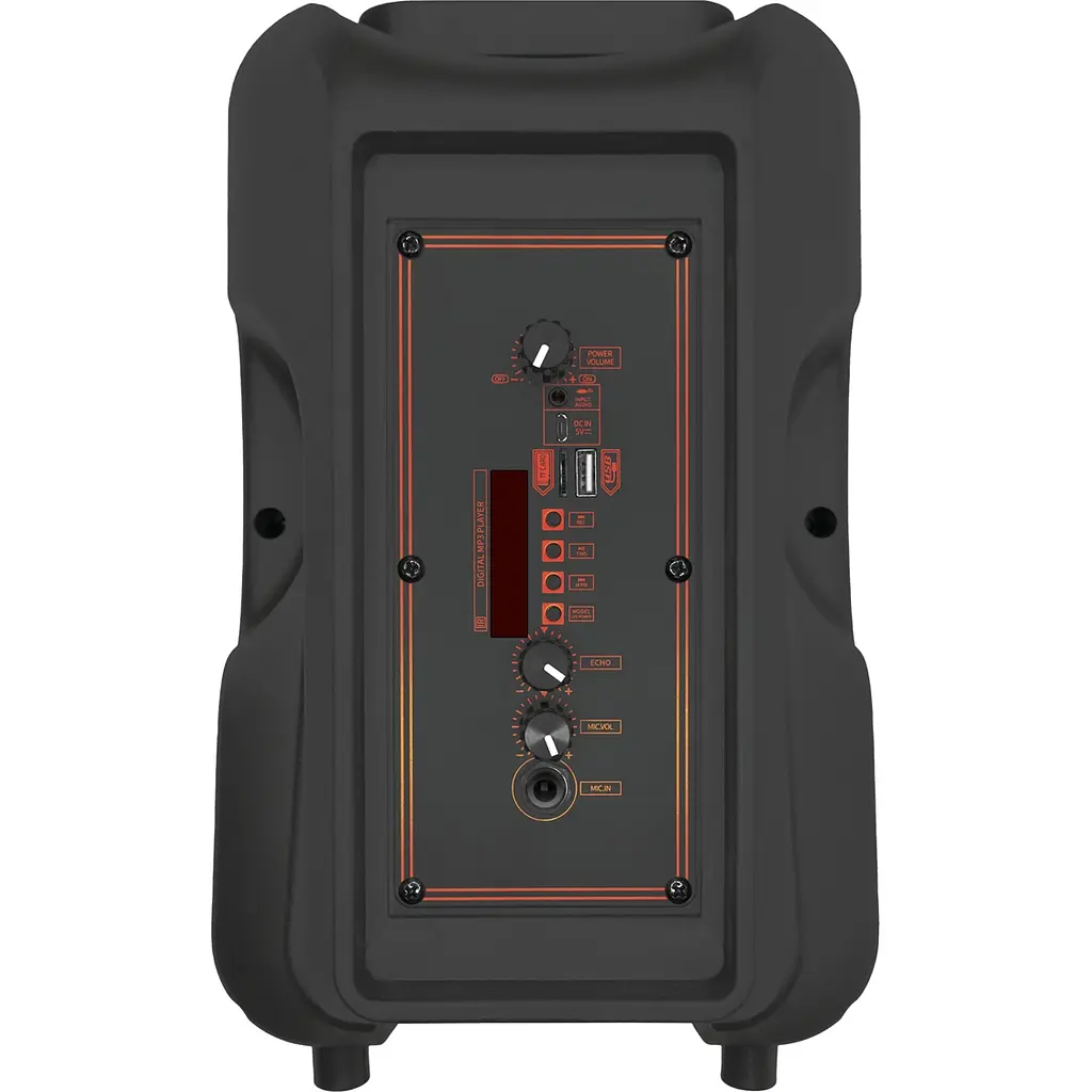 Портативна колонка BiG BLUESKY 100W два радіомікрофони караоке - фото 4