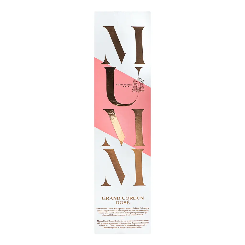 Шампанське Mumm Cordon Rose Brut 12% 0.75 л (856241) - фото 2
