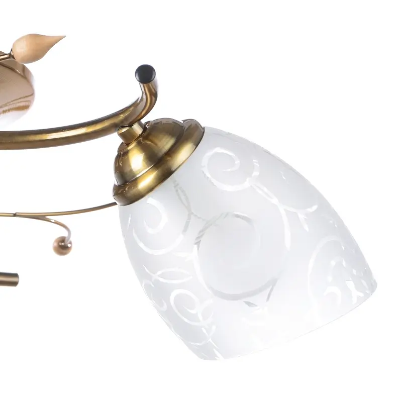 Люстра потолочная Brille классическая E14 40W G (LK-231C/3) - фото 3