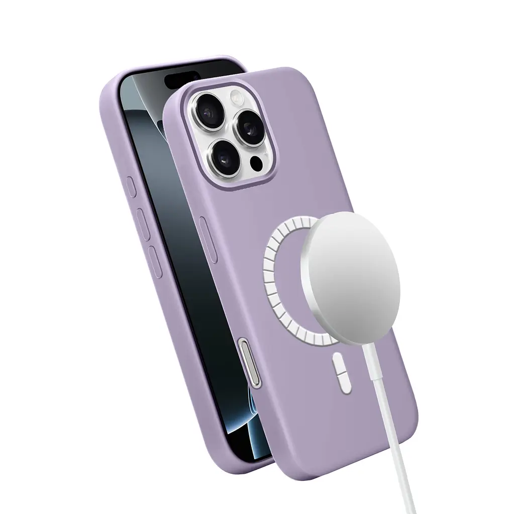 Чохол MAKE Apple iPhone 16 Pro Max Silicone Solo Lilac - фото 2