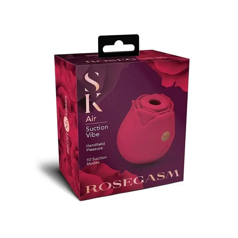 Стимулятор клітора Rosegasm Air силіконовий, що перезаряджається. - фото 2