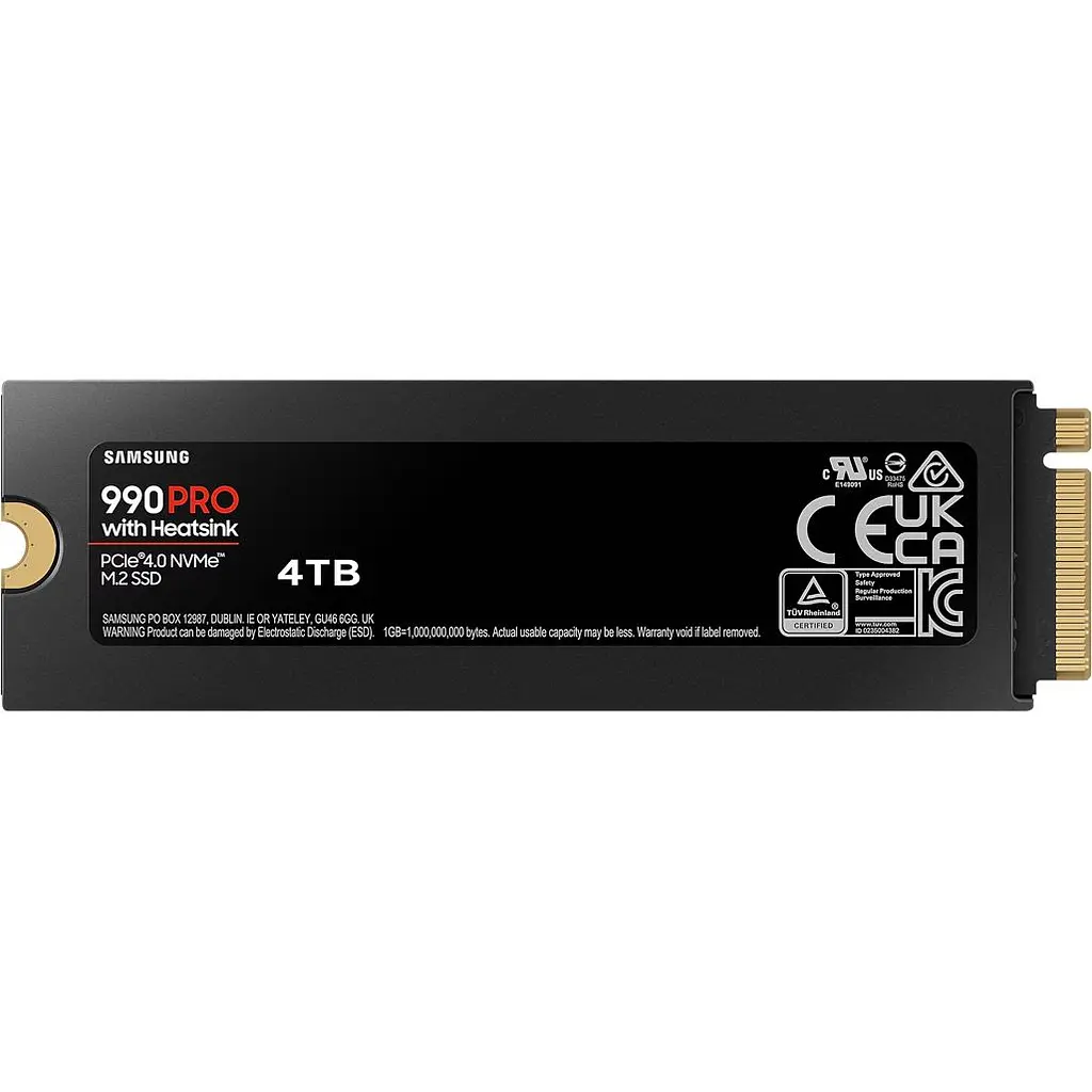 SSD накопичувач Samsung 990 PRO 4TB with Heatsink (MZ-V9P4T0CW) [104017] - фото 5