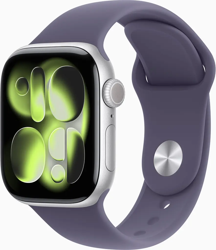 Смарт-годинник Apple Watch Series 11 GPS 42mm Silver Alu. Case w. Purple Fog S. Band - M/L (MEU74) - фото 2