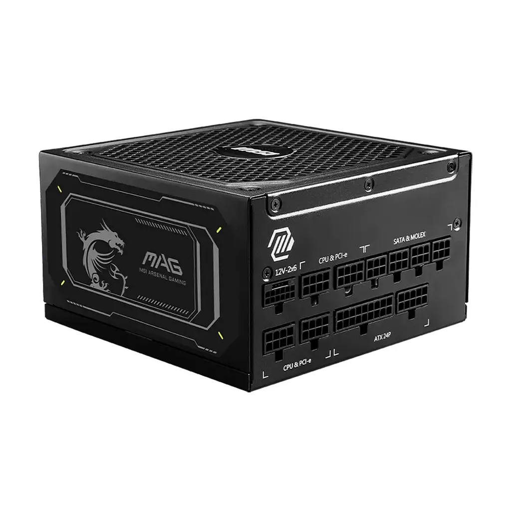 Блок живлення MSI 1000W (MAG A1000GL PCIE5 II)