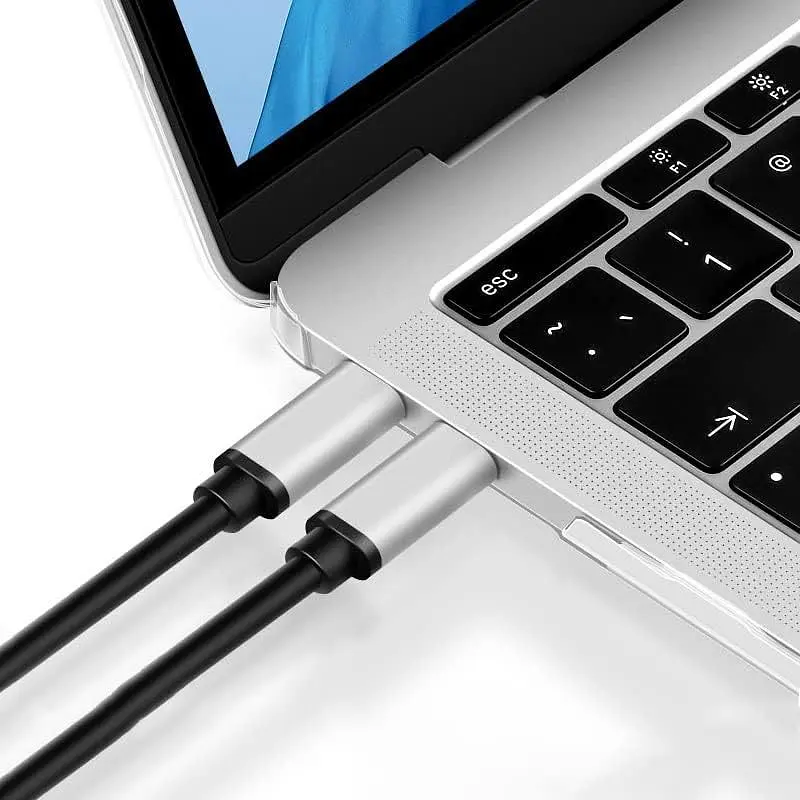 Пластикова накладка (верх та низ) WiWU Crystal Shield Series для Apple MacBook Air 13.6` M2/M3/M4 (2022-2025) Transparent [157056] - фото 4