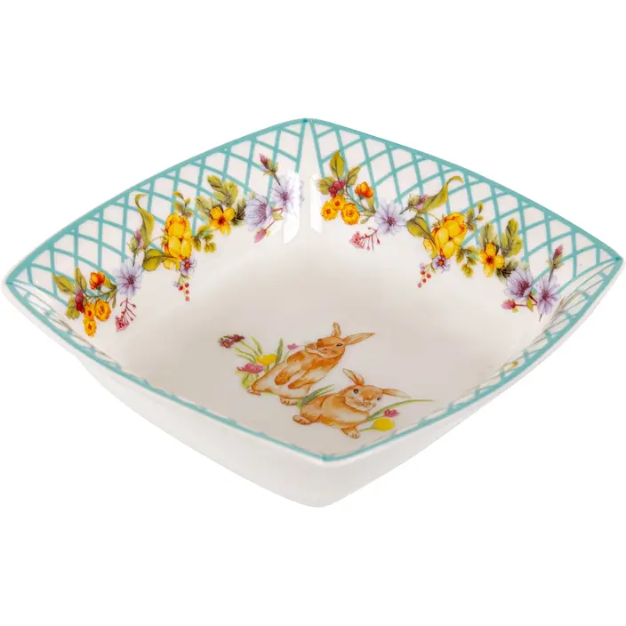 Набір блюд Lefard Funny bunny 16х4.5 см 2 шт. (985-174) - фото 4