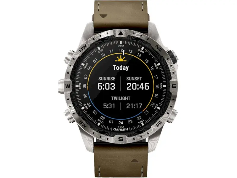 Смарт-годинник Garmin MARQ (Gen 2) Adventurer - Damascus Steel Edition (010-03393-30/31) - фото 9