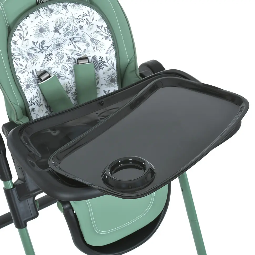 Стул для кормления El Camino ME 1037-B CRYSTAL Green до 15 кг - фото 2
