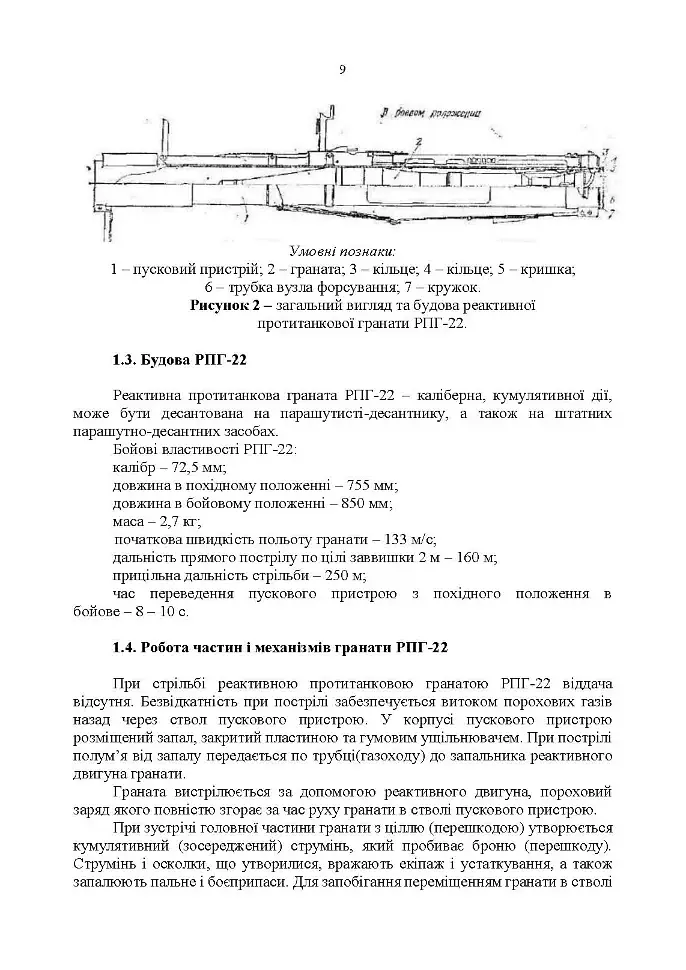 Керівництво зі стрілецької справи до реактивних протитанкових гранат «РПГ-22» - фото 8