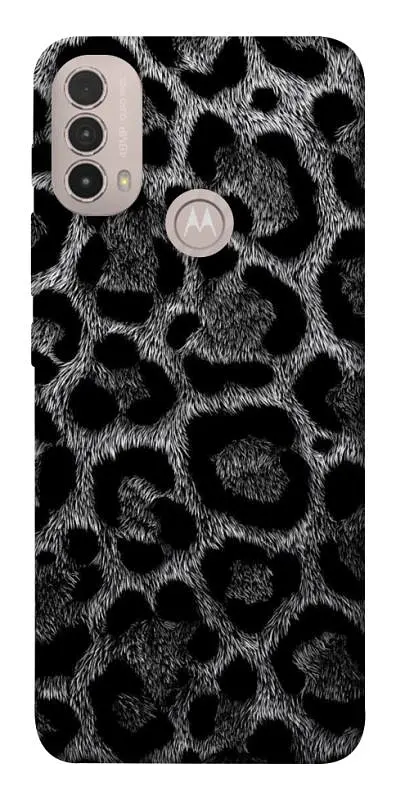 TPU чохол Demsky Black leo для Motorola Moto E40