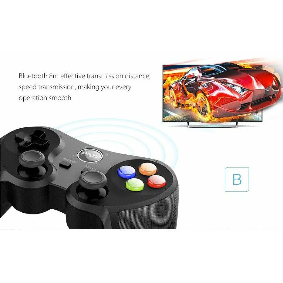 Геймпад Bluetooth джойстик для смартфона iPega PG9078+BT Ninja PC/Android Black - фото 10