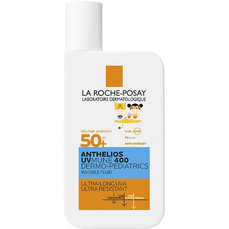 Сонцезахисне молочко La Roche-Posay Anthelios UVA 400 Dermo Pediatrics Baby Lotion SPF50+ для чутливої та схильної до подразнень шкіри немовлят 50 мл - фото 1