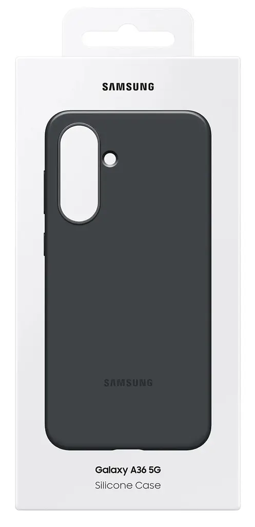 Чохол Samsung для Galaxy A36 (A366), Silicone Case, чорний teh0026329 - фото 6