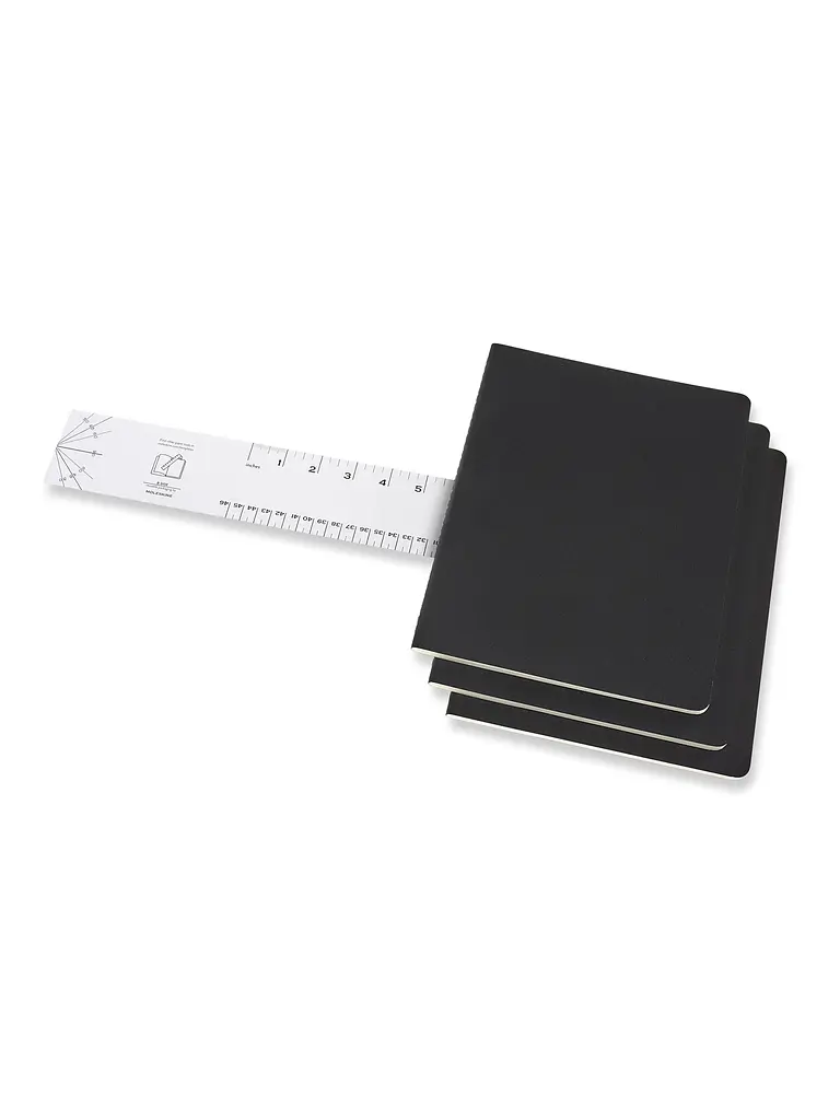 Записник Moleskine Cahier великий, Точка Чорний (QP324) - фото 2
