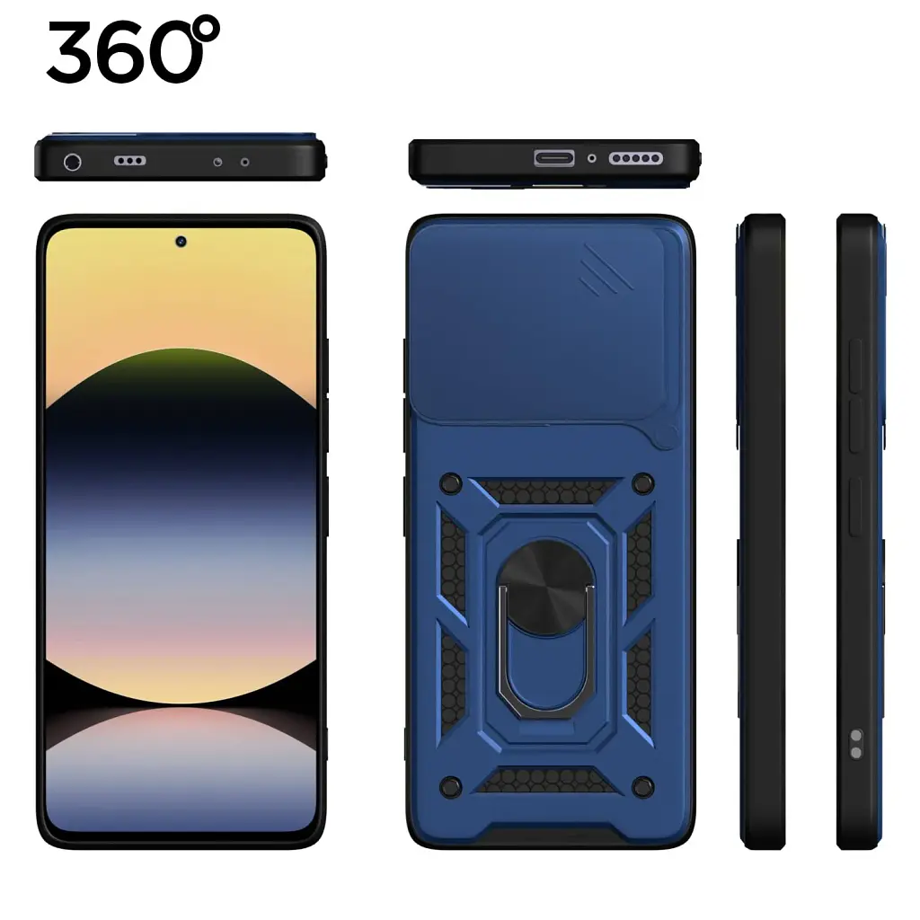 Панель BeCover Military для Xiaomi Redmi Note 14 5G Blue (713093) - фото 3