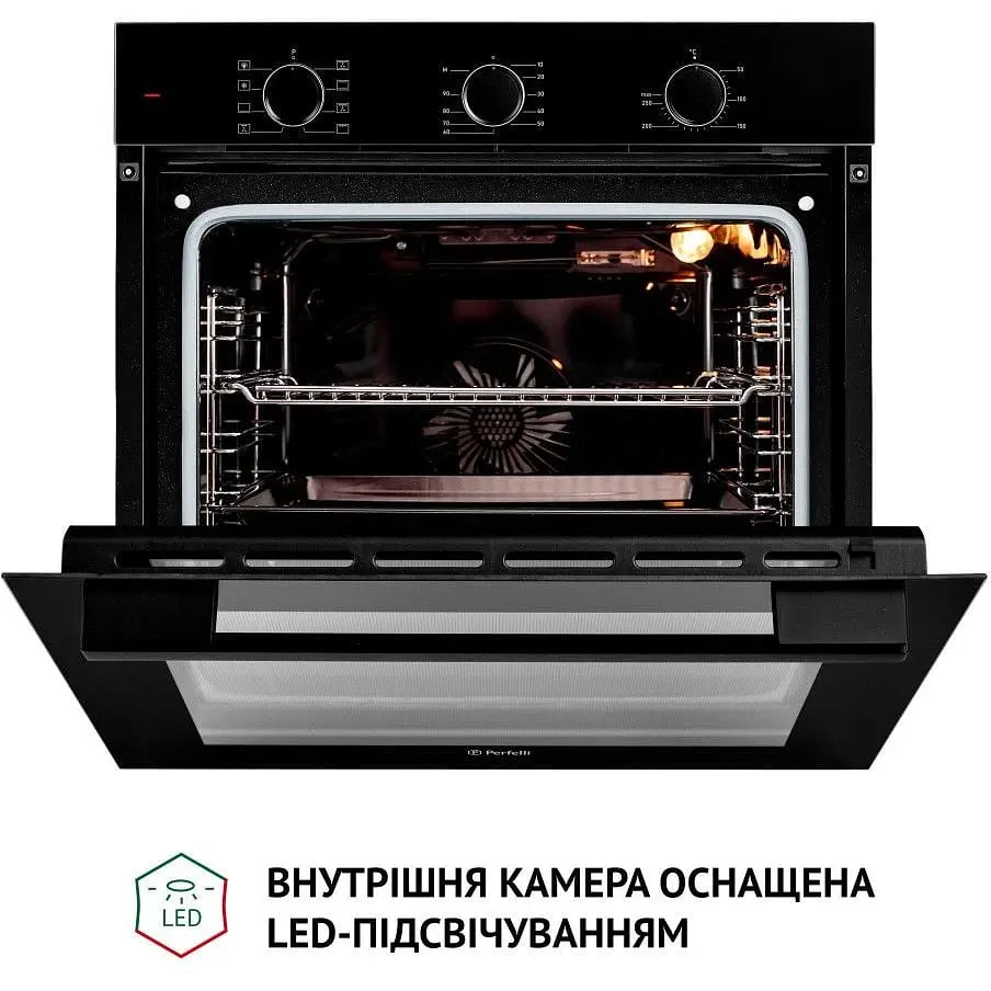 Духова шафа Perfelli Diamond 6M8L Nero - фото 11
