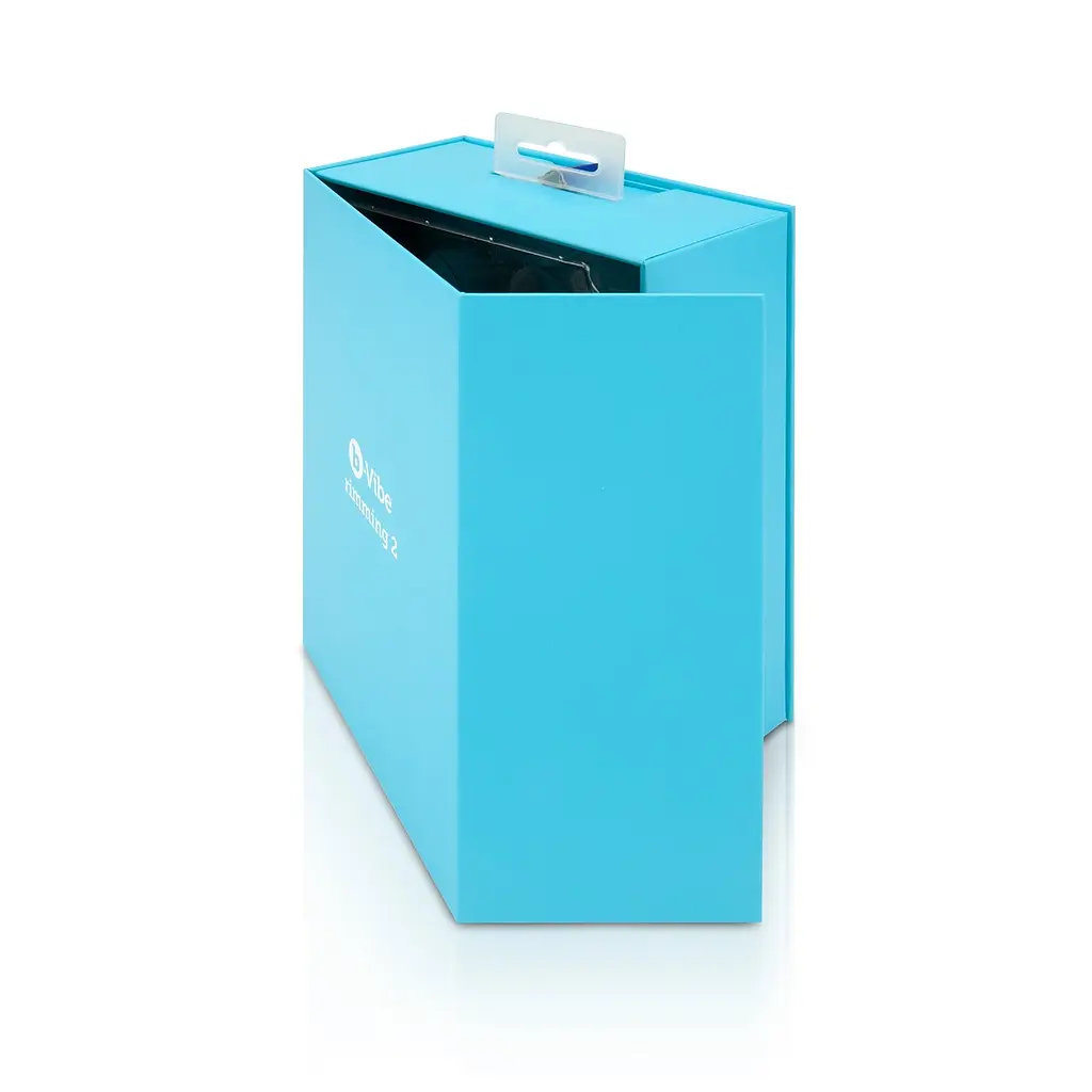 Анальная пробка B-Vibe Rimming Plug 2, 15 см (бирюзовый) - фото 9