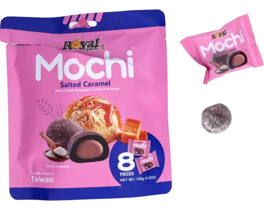Моті Royal Family Mochi Salted Caramel 120г - фото 3