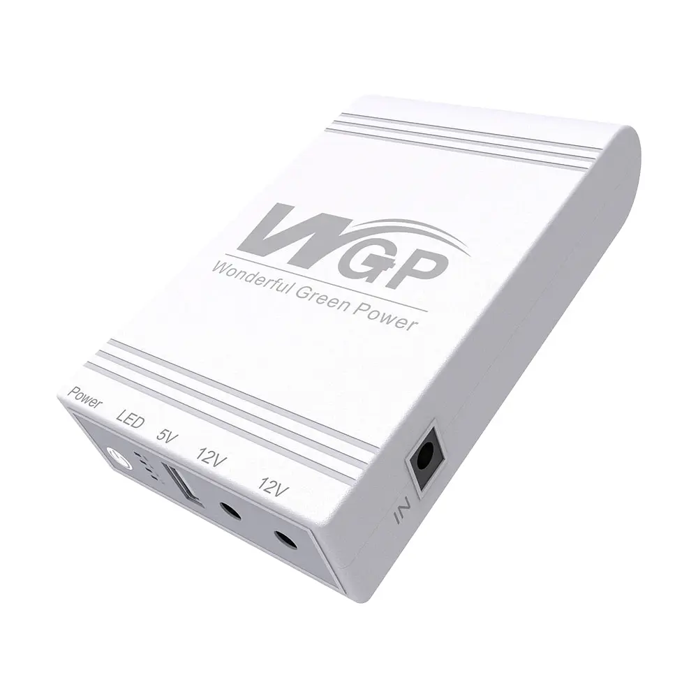 Джерело безперебійного живлення Mini UPS WGP UPS103C 16000mAh 5V/12V/12V, Li-ion 4*4Ah, для роутера та оптичного терміналу (42-00248) - фото 2