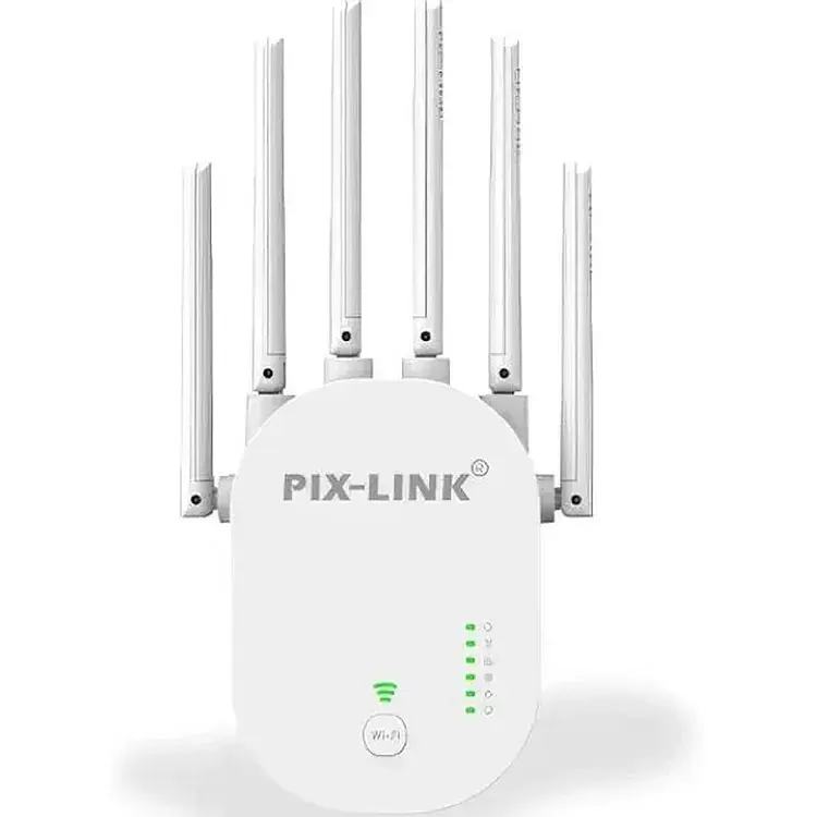 Ретранслятор Wi-Fi Pix-Link LV-WR60T 300Mbps 2.4 GHz підсилювач сигналу репітер White (17964) - фото 2