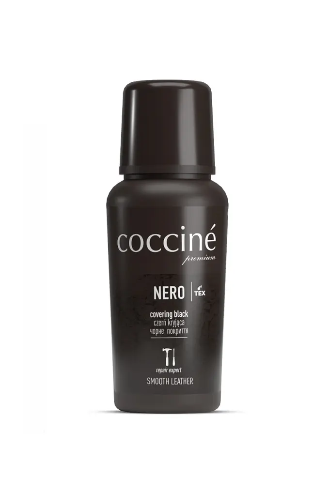 Крем-паста для взуття Coccine Nero, чорна, 75 мл — відновлення кольору та блиску шкіри - фото 2