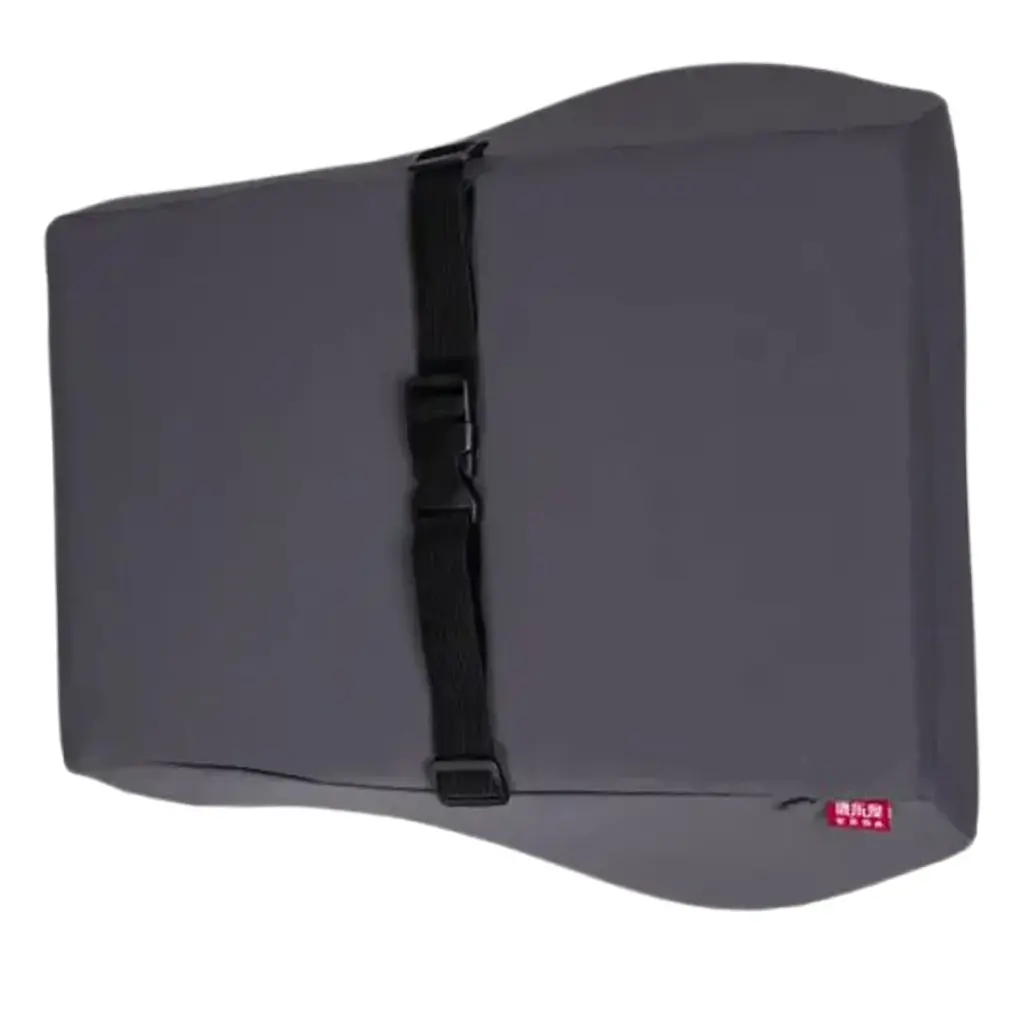 Подушка для спини Yiwu Minimal Memory Foam 45х40х12 см сіра - фото 2