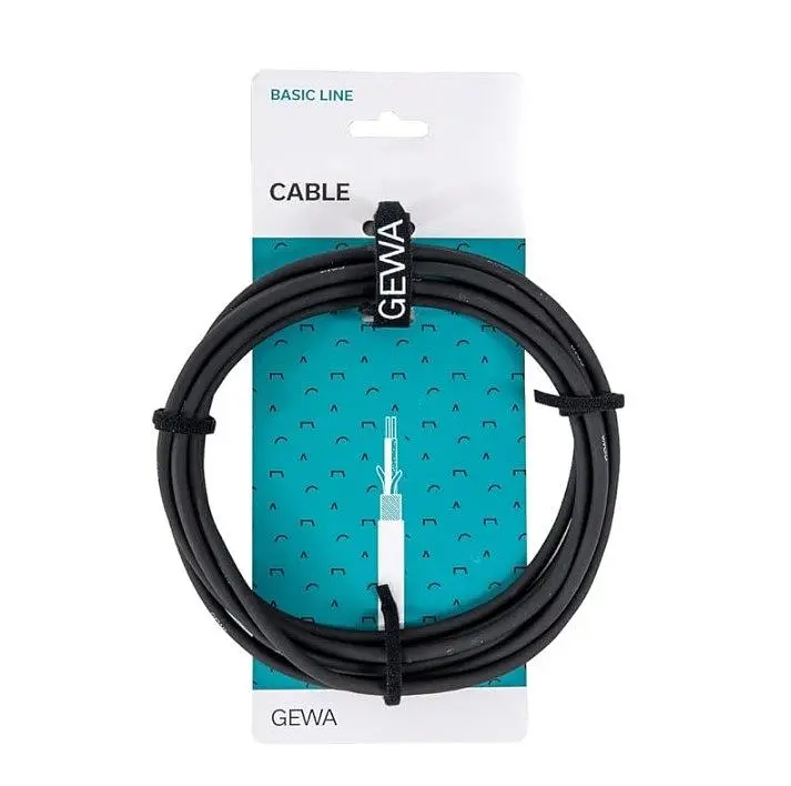 Микрофонный аудиокабель XLR Male - XLR Female GEWA Basic Line 3 м - фото 2