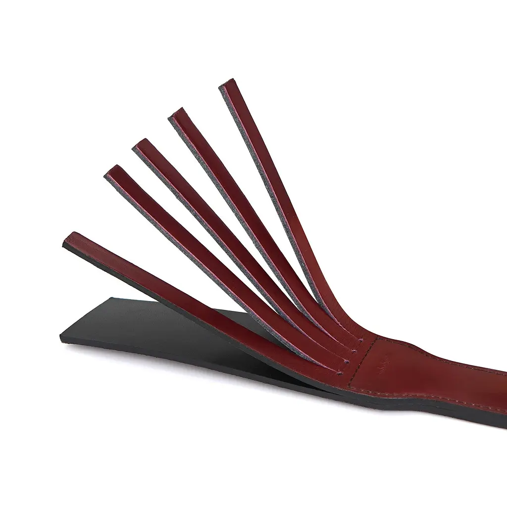 Шлепалка Liebe Seele Wine Red Spanking Paddle 34.5 см бордовый - фото 4
