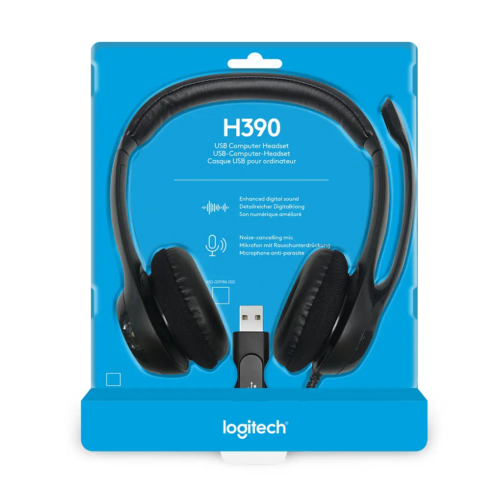 Навушники Logitech H390 (981-000406) - фото 7