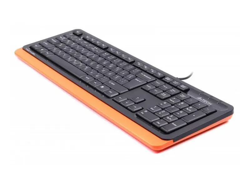 Клавіатура A4Tech Fstyler FKS10 USB Orange - фото 2