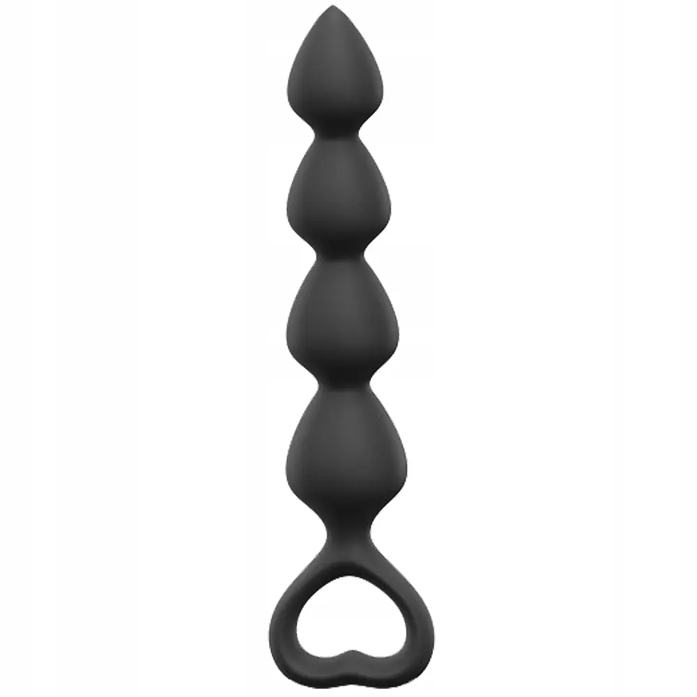 Анальні намиста Love To Love Bing Bang 18 см (чорний) - фото 2