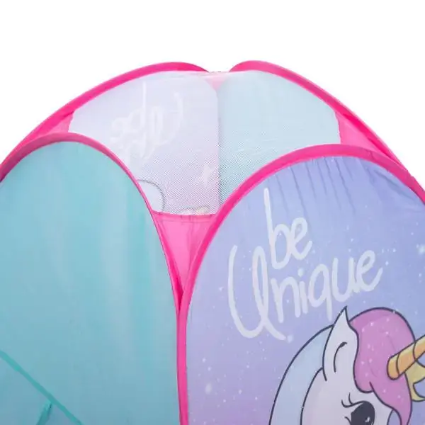 Намет дитячий ігровий LUGI HP-S-2ND з єдинорогом 80х80х100 см рожевий - фото 8