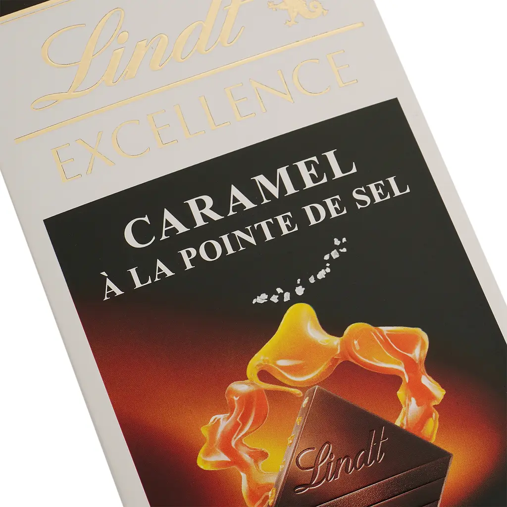 Шоколад черный Lindt Excellence Карамель с солью 100 г (741434) - фото 3