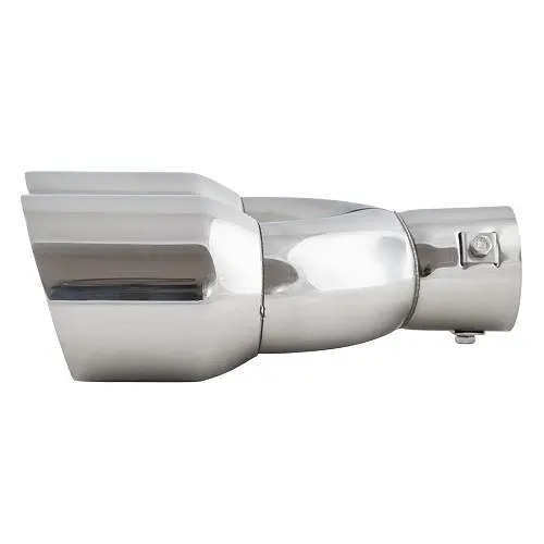Насадка на подвійний глушник Vitol 241 x 2-89 x 64 мм Матовий Хром (NG-1167B X Pipe) - фото 3