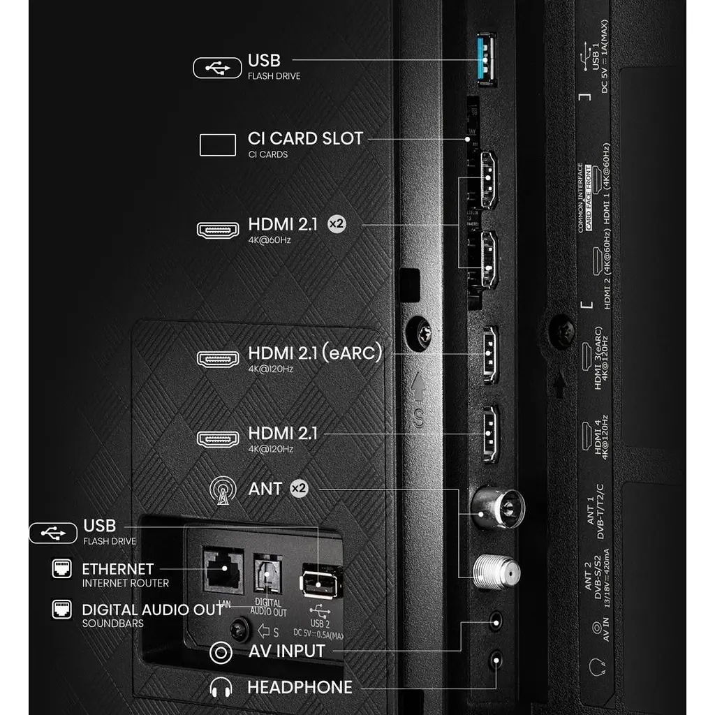 Телевізор Hisense 65A85Q 65` OLED Ultra HD 4K (20016937) UA [168271] - фото 4