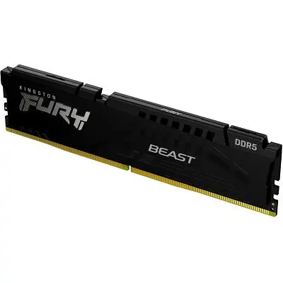 Модуль пам'яті для комп'ютера DDR5 16GB (2x8GB) 5600 MHz Beast Black Kingston Fury (ex.HyperX) (KF556C40BBK2-16) - фото 5