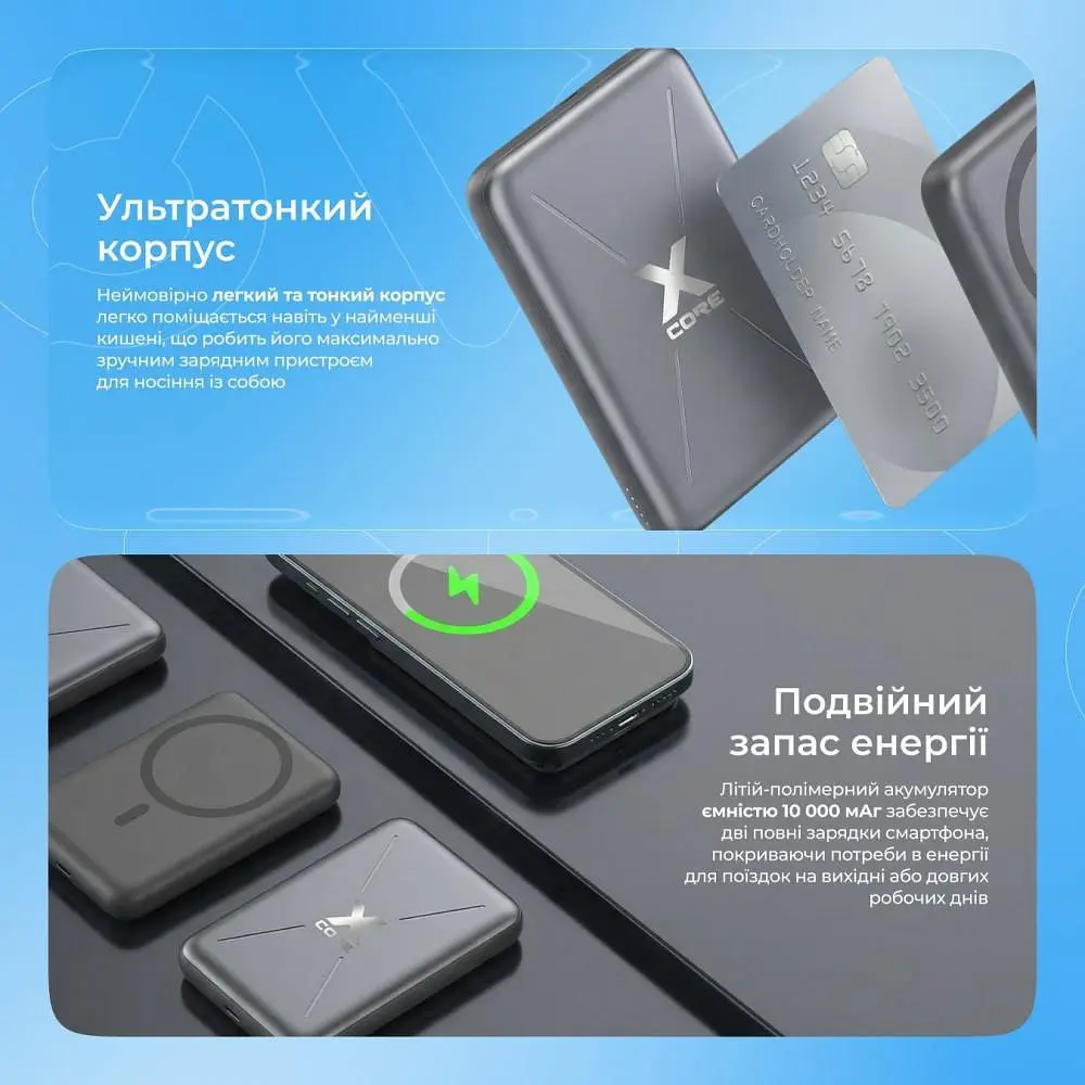Павербанк Proove X-Core Orange 10 000 mAh / 22.5 Вт (PNXC22010018) - фото 8