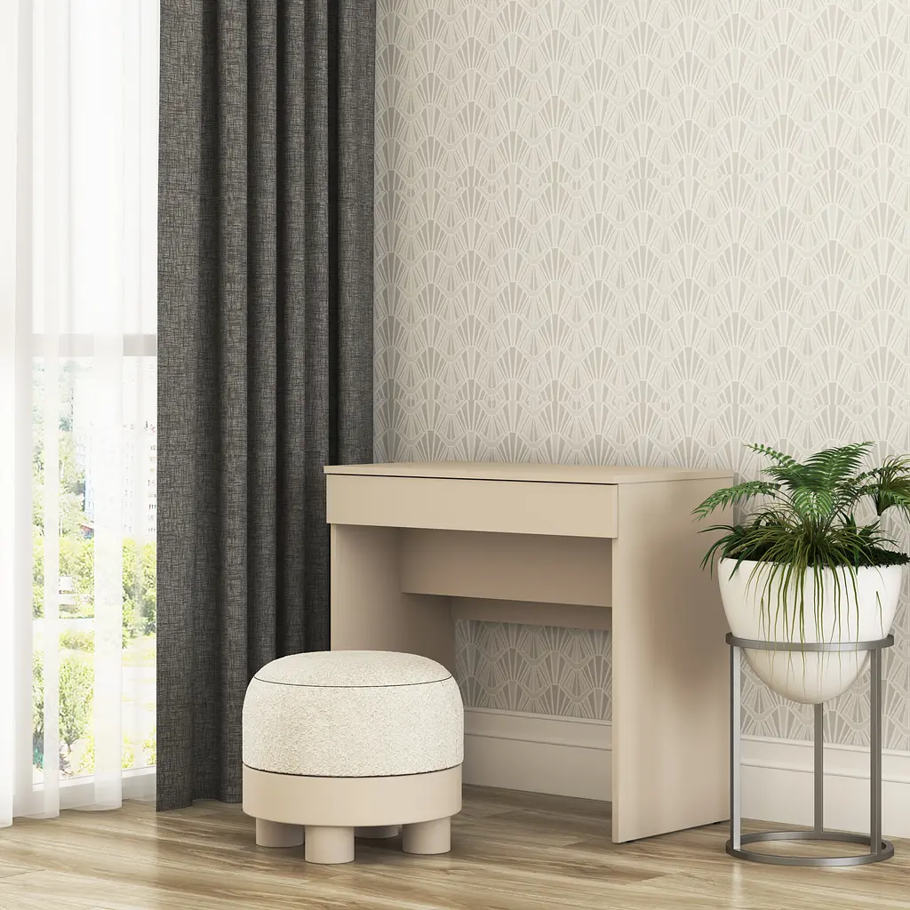 Трюмо з дзеркалом у спальню MebelStar Нео 80x43x75,2 см Кашемір (MBS-1014) - фото 2