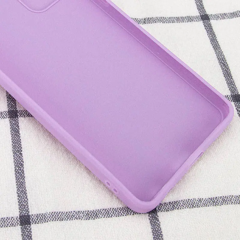 Силіконовий чохол Candy Full Camera для Realme C55 Бузковий / Dasheen - фото 3