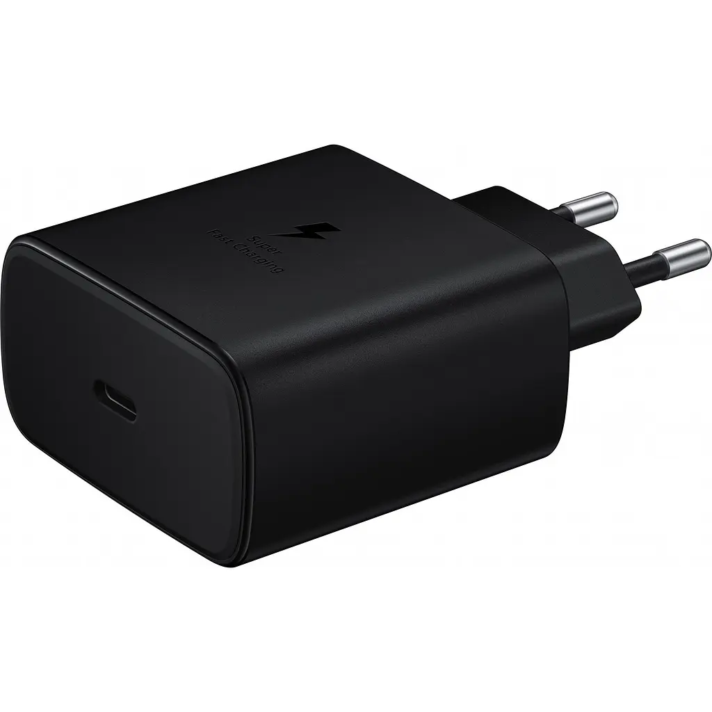 Зарядное устройство Samsung 45W + Cable USB-C to USB-C Black (EP-TA845XBEGRU) [161781] - фото 2