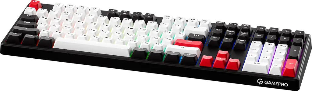 Клавіатура GamePro GK650 RGB Black - фото 2