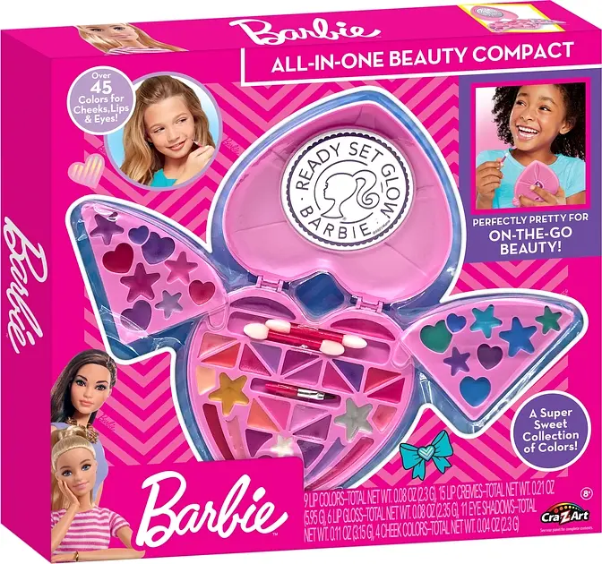 Набір дитячої косметики Barbie All in One Beauty Compact Cra-Z-Art det0017636 - фото 6