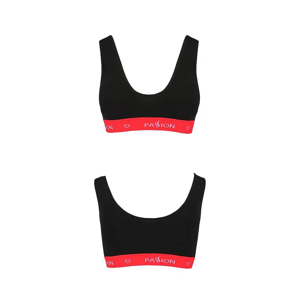 Спортивний топ на широких бретелях Passion PS003 TOP XL, black - фото 5