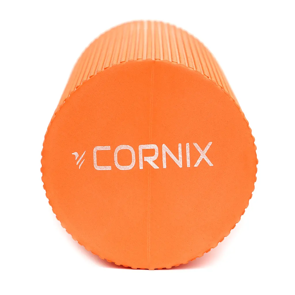 Масажний ролик Cornix EVA+ 45 x 15 см (валик, ролер) XR-0302 Orange - фото 5