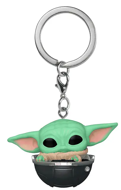 Фигурка брелок Funko Pop Звездные войны: Мандалорец Малыш Йода Star Wars The Child 4 см FP SW K G 02 - фото 2