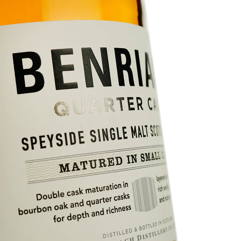 Виски BenRiach Quarter Cask Classic 46% 1л в подарочной упаковке - фото 6